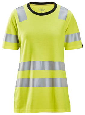 Snickers High-Vis, Klasse 2 Dames T-Shirt 2537