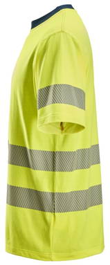 Snickers ProtecWork, T-shirt met Korte Mouwen, High-Vis Klasse 3 2562