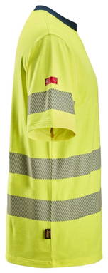 Snickers ProtecWork, T-shirt met Korte Mouwen, High-Vis Klasse 3 2562