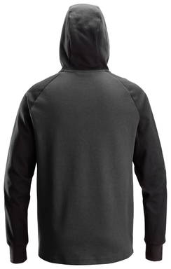 Snickers Tweekleurige Hoodie met Halve Rits 2842