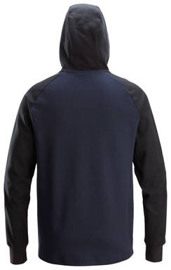 Snickers Tweekleurige Hoodie met Halve Rits 2842