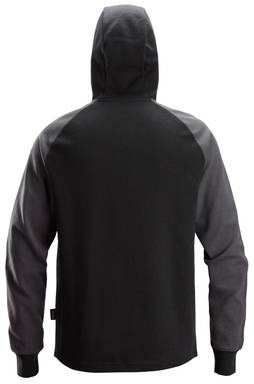 Snickers Tweekleurige Hoodie met Halve Rits 2842