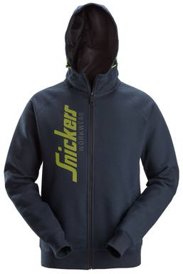 Snickers Logo Full-Zip Hoodie 2846