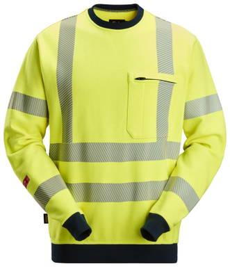 Snickers ProtecWork, Sweatshirt, High-Vis Klasse 3 2863