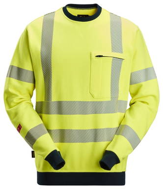 Snickers ProtecWork, Sweatshirt, High-Vis Klasse 3 2863