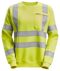 Snickers ProtecWork, Damen Sweatshirt, High-Vis Klasse 3/2 2876