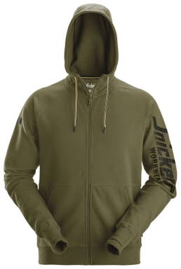 Snickers Logo Full-Zip Hoodie 2895