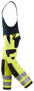 Snickers ProtecWork, Bib & Brace, High-Vis Klasse 2 6060