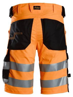 Snickers High-Vis Klasse 1 Stretch Korte Werkbroek 6136