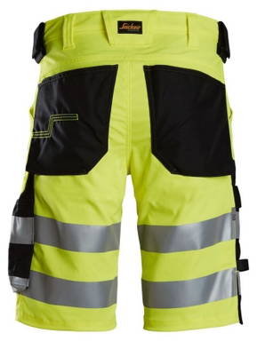 Snickers High-Vis Klasse 1 Stretch Korte Werkbroek 6136