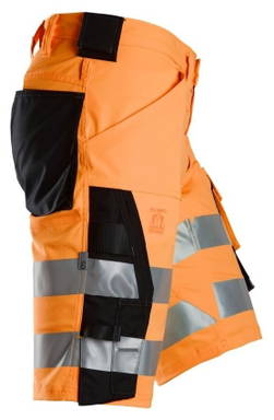 Snickers High-Vis Klasse 1 Stretch Korte Werkbroek 6136