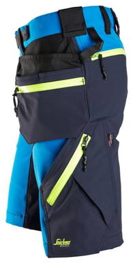 Snickers FlexiWork, Softshell Stretch Korte Werkbroek+ met Holsterzakken 6140