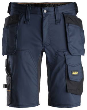 Snickers AllroundWork, Stretch Korte Broek met Holsterzakken 6141