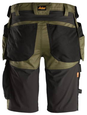 Snickers AllroundWork, Stretch Korte Broek met Holsterzakken 6141