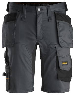 Snickers AllroundWork, Stretch Korte Broek met Holsterzakken 6141