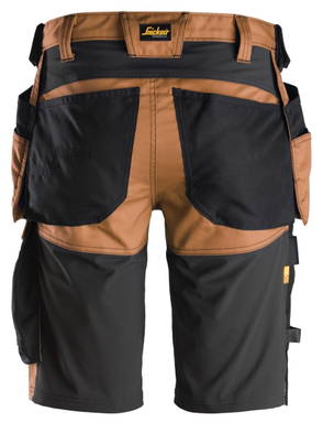 Snickers AllroundWork, Stretch Korte Broek met Holsterzakken 6141