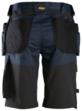 Snickers AllroundWork, Stretch Loose fit Korte Werkbroek met Holsterzakken 6151