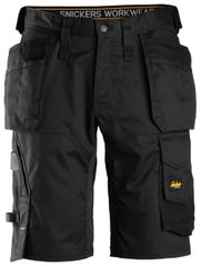 Snickers AllroundWork, Stretch Loose fit Korte Werkbroek met Holsterzakken 6151