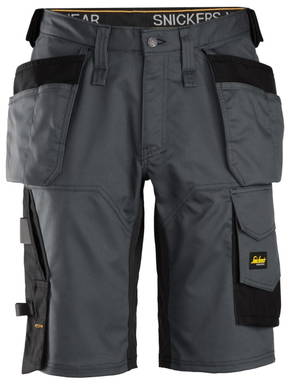 Snickers AllroundWork, Stretch Loose fit Korte Werkbroek met Holsterzakken 6151
