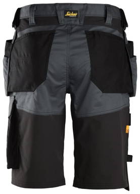Snickers AllroundWork, Stretch Loose fit Korte Werkbroek met Holsterzakken 6151