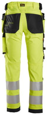 Snickers Allround, High-Vis Stretch Werkbroek met Holsterzakken KL2 6243