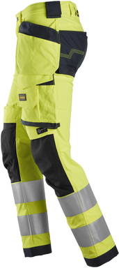Snickers Allround, High-Vis Stretch Werkbroek met Holsterzakken KL2 6243