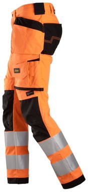 Snickers Allround, High-Vis Stretch Werkbroek met Holsterzakken KL2 6243