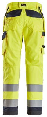 Snickers ProtecWork, Werkbroek met Holsterzakken, High-Vis Klasse 2 6260