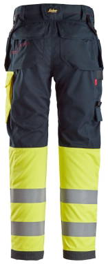 Snickers ProtecWork, Werkbroek met Holsterzakken, High-Vis Klasse 1 6276