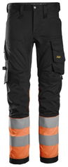 Snickers High-Vis, Klasse 1 Stretch Werkbroek 6334