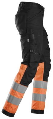 Snickers High-Vis, Klasse 1 Stretch Werkbroek 6334