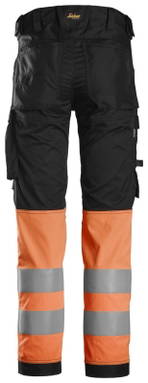 Snickers High-Vis, Klasse 1 Stretch Werkbroek 6334