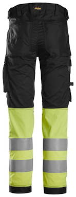 Snickers High-Vis, Klasse 1 Stretch Werkbroek 6334