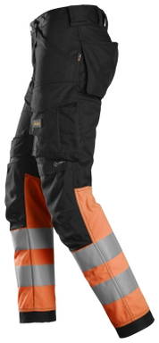 Snickers High-Vis, Klasse 1 Stretch Werkbroek 6334