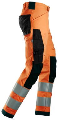 Snickers High-Vis, Klasse 2 Stretch Werkbroek 6343