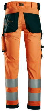 Snickers High-Vis, Klasse 2 Stretch Werkbroek 6343
