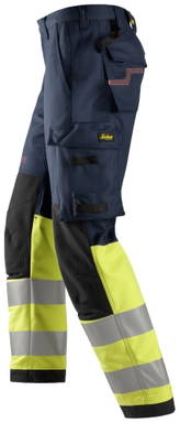 Snickers ProtecWork, Las Werkbroek, High-Vis Klasse 1 6363