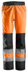 Snickers AllroundWork, High-Vis Wasserdichte Shell Hose Klasse 2 6530