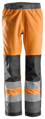 Snickers AllroundWork, High-Vis Waterproof Shell Broek Klasse 2 6530