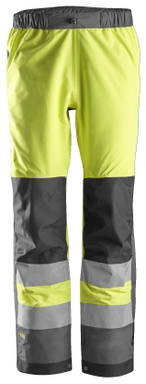 Snickers AllroundWork, High-Vis Waterproof Shell Broek Klasse 2 6530