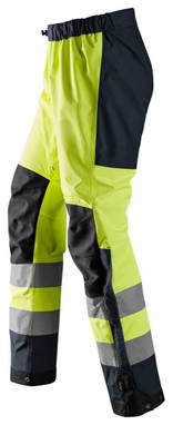 Snickers AllroundWork, High-Vis Waterproof Shell Broek Klasse 2 6530