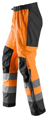Snickers AllroundWork, High-Vis Waterproof Shell Broek Klasse 2 6530