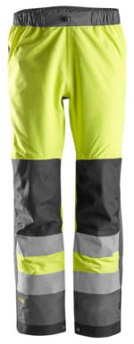 Snickers AllroundWork, High-Vis Waterproof Shell Broek Klasse 2 6530