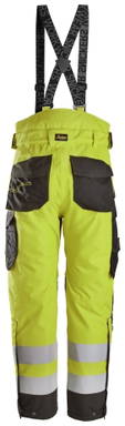Snickers High-Vis Klasse 2, Waterproof 37.5® 2-laags Licht gewatteerde Werkbroek 6630