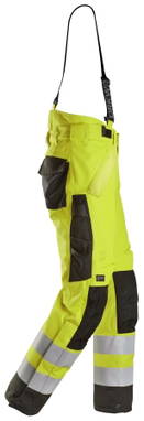 Snickers High-Vis Klasse 2, Waterproof 37.5® 2-laags Licht gewatteerde Werkbroek 6630