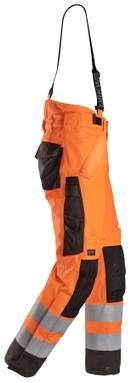 Snickers High-Vis Klasse 2, Waterproof 37.5® 2-laags Licht gewatteerde Werkbroek 6630