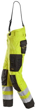 Snickers High-Vis Klasse 2, Waterproof 37.5® 2-laags Licht gewatteerde Werkbroek 6630
