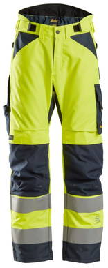 Snickers AllroundWork, High-Vis 37.5 Isolerende Werkbroek+ Klasse 2 6639