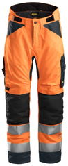 Snickers AllroundWork, High-Vis 37.5 Isolierende Arbeitshose+ Klasse 2 6639