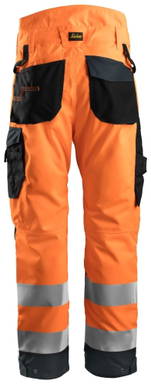 Snickers AllroundWork, High-Vis 37.5 Isolerende Werkbroek+ Klasse 2 6639